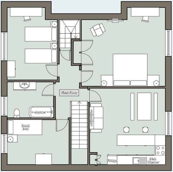 Apartment 2 Floor Plan 2