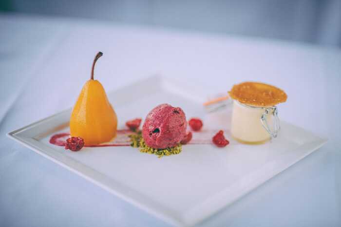 desserts at the alexandra in Lyme Regis desserts at the alexandra in Lyme Regis