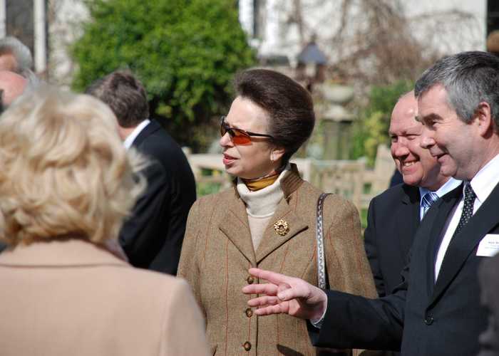 princess anne visits the alexandra in 2007 princess anne visits the alexandra in 2007