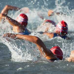 open water swimming